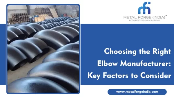 Elbow manufacturer